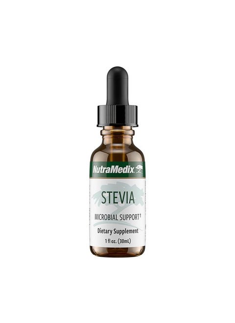 Stevia - Bioavailable Liquid Stevia Leaf Extract Drops for Microbial Support - Sugar Alternative with Microbial Support Properties - Low-Carb, No Added Sugar (1 oz / 30 ml)