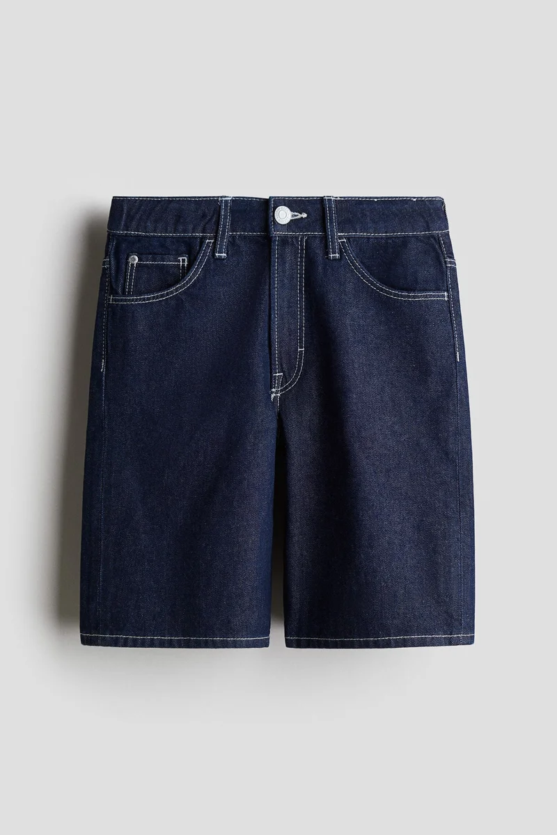 H&M Loose-fit denim shorts