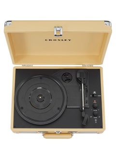 Crosley Crosley CR8005F-FW Cruiser Plus Vintage 3-Speed Bluetooth in/Out Suitcase Vinyl Record Player Turntable Fawn  - Image 5