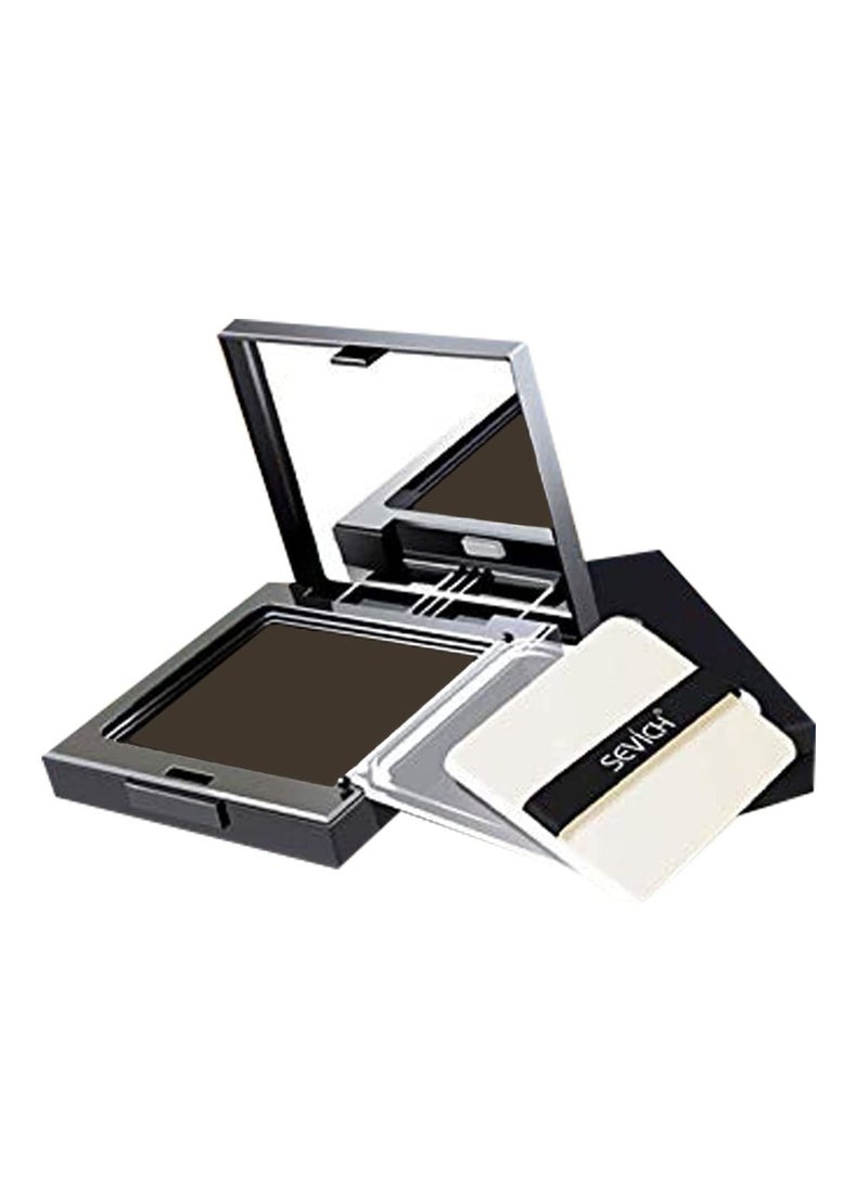 Sevich Hair Shadow Fiber Hair Root Concealer Covering White Hair Waterproof Lasting & Portable Hairline Replacement Keratin Fiber Concealer for Men & Women 12g (Dark Brown) - Image 1