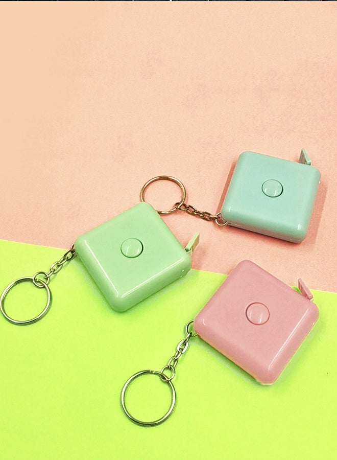 Generic Tape Measure Package Includes 3 Cartoon Cute Mini Tape Measures for Body, Sewing, Cutting, Weight Loss Measurement  - Image 4
