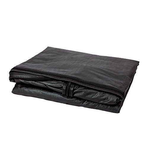Fire Sense 02054 Outdoor Vinyl Head Cover For Fire Sense LPG Patio Heaters Heavy Duty 10 Gauge Felt Lined Waterproof Weather Resistant With 32" Reflectors - Black - Image 4