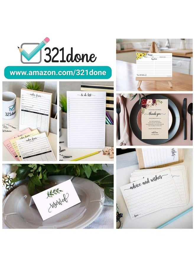 321Done - Small Blank Postcards Tan (Set Of 50) Made In Usa 3.5X5 Inches Usps Post Office Mail Compliant Plain Rustic Kraft Address Mailing Create Your Own For Kids Thick Heavy Duty Index Cards - Image 1
