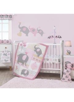 Bedtime Originals Bedtime Originals Eloise 3-Piece Crib Bedding Set, Pink (Pack of 1)  - Image 2