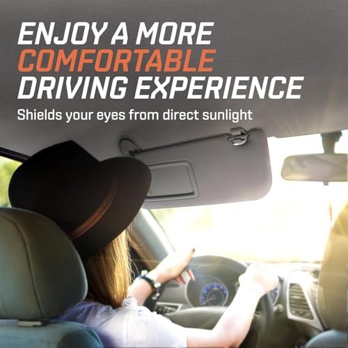 SAILEAD Left Driver Side Sun Visor Replacement Compatible with Hyundai Elantra 2011 2012 2013 2014 2015 Avante MD, 852103X000TX, Grey - Image 3
