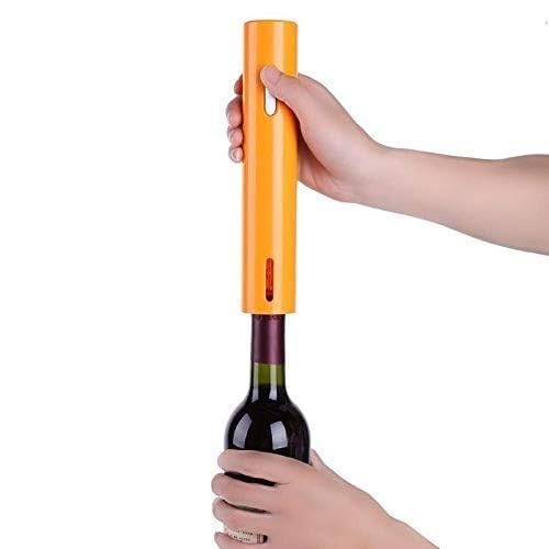VBM Electric Wine Opener Corkscrew Opener with Foil Cutter,Multifunction Bar Tool (L-5 x w-5 x H-24 cm) Automatic Champagne Wine Bottle Opener Kit with Foil Cutter Drinking - Image 4