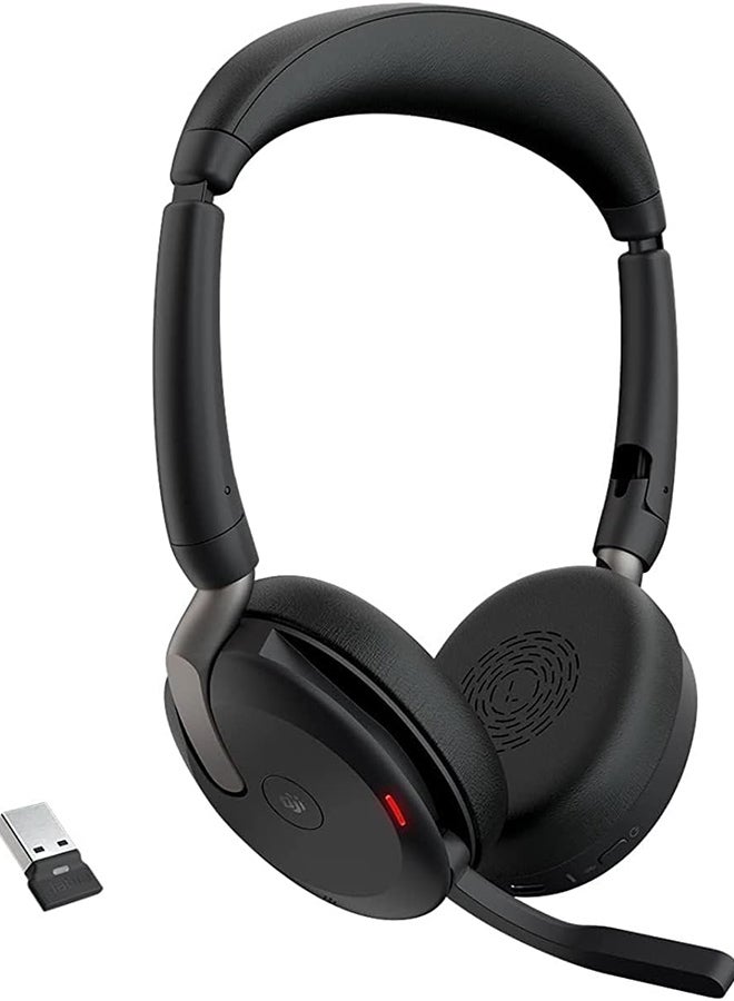 جابرا Evolve2 65 Flex، Link380a MS ستيريو، أسود كبير - Image 1