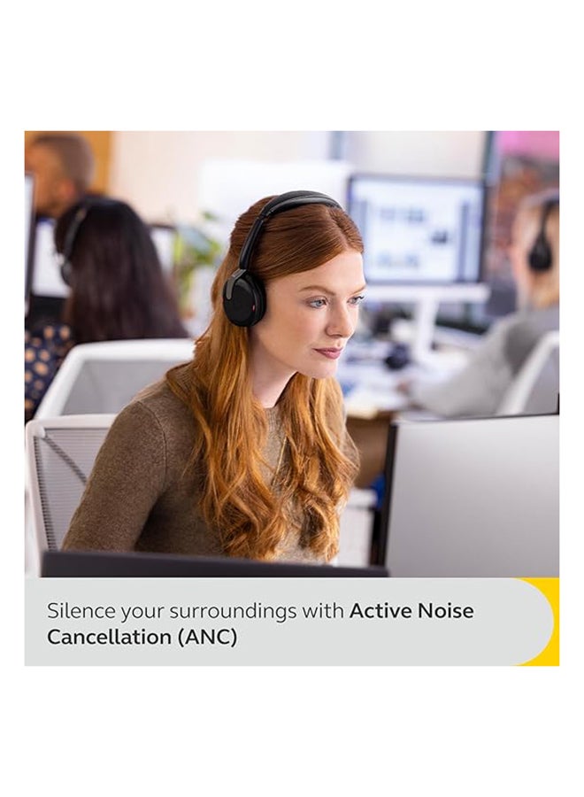 جابرا Evolve2 65 Flex، Link380a MS ستيريو، أسود كبير - Image 4