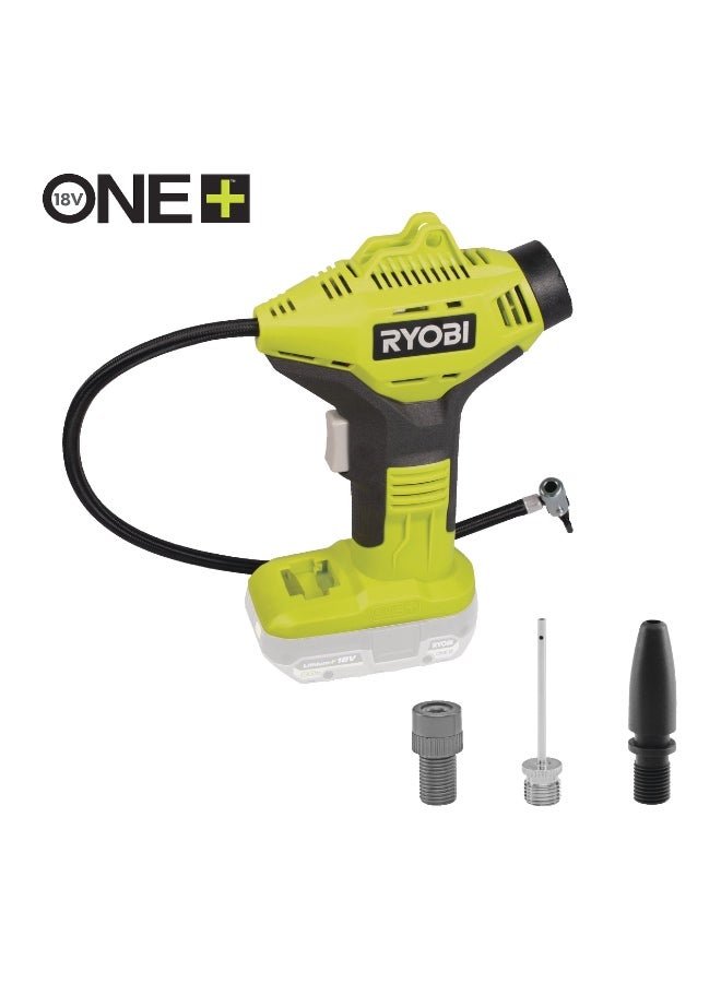 RYOBI Tools Ryobi 18V One+ Cordless High Pressure Inflator, Bare Tool - Image 1