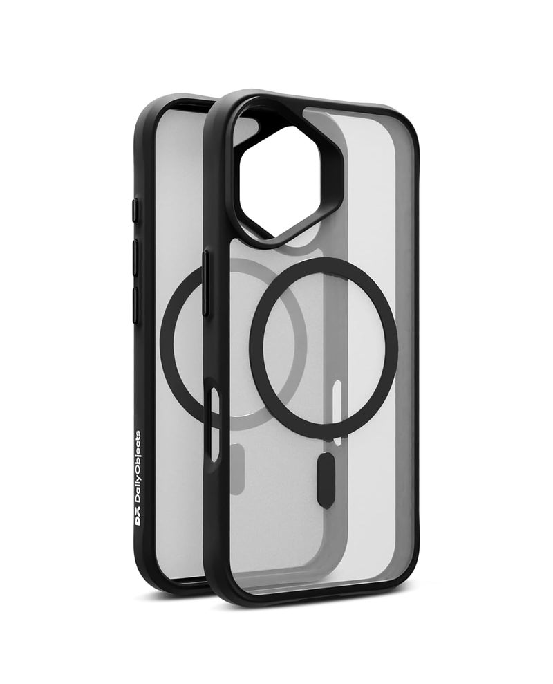 Daily Objects حافظة بولي كربونات لجهاز آيفون 16 متوافقة مع شحن ماج-سيف اللاسلكي، غلاف خلفي هجين رقيق ومضاد للصدمات - Image 3