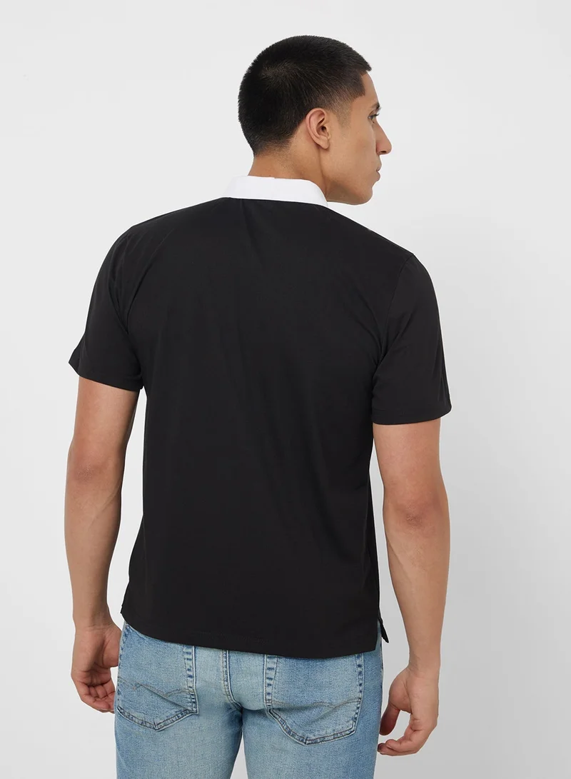 سفنتي فايف تيشيرت بولو كاجوال