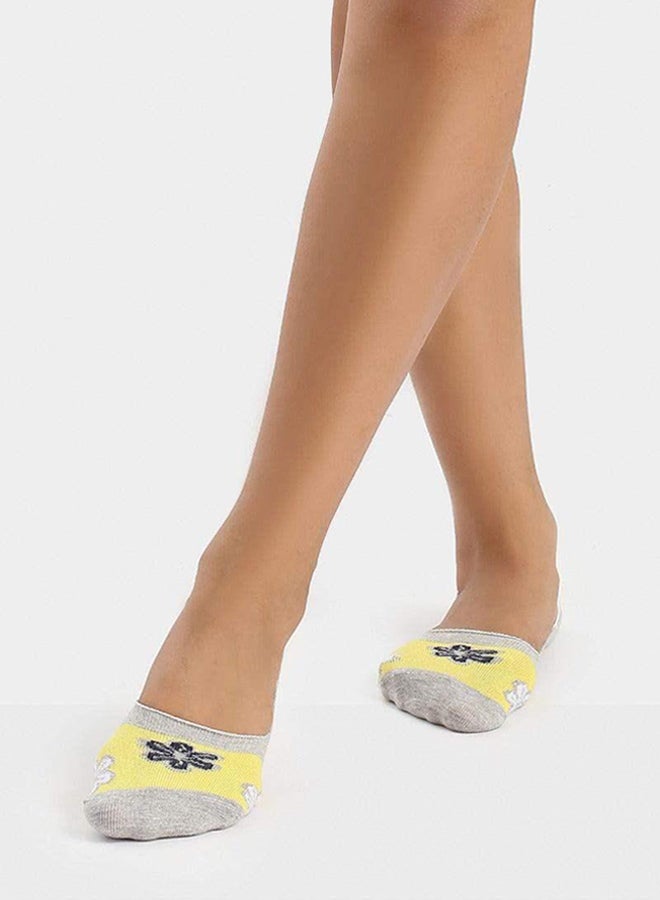 Carina Invisible Cotton Socks (3 Pairs) - Image 1