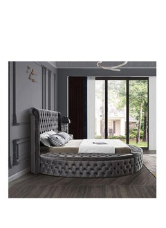 R2R FURNITURE R2R FURNITURE PIANO DESIGN QUEEN SIZE BED (160x200) WITHOUT MATTRESS 