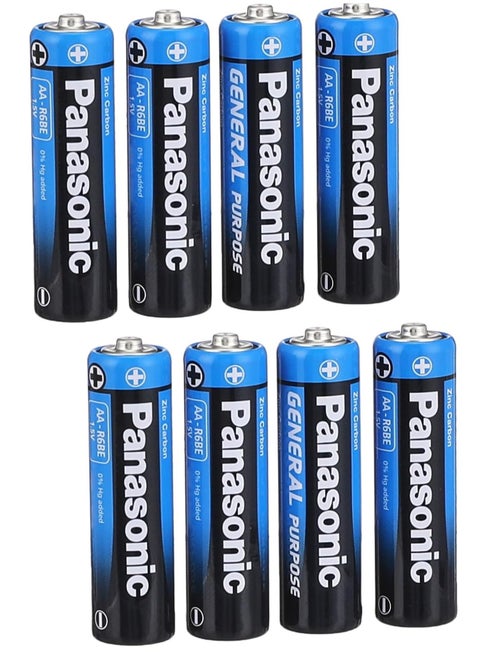 R6BE Batteries Kit - AA - 8 Pcs