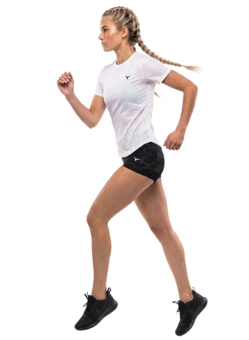 Thugfit White Whirlwind Ladies Tshirt White for Women | Best Price UAE
