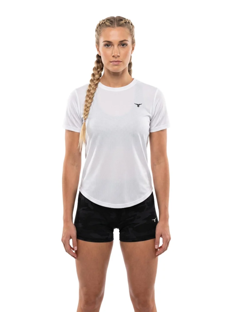 Thugfit White Whirlwind Ladies Tshirt White for Women | Best Price UAE