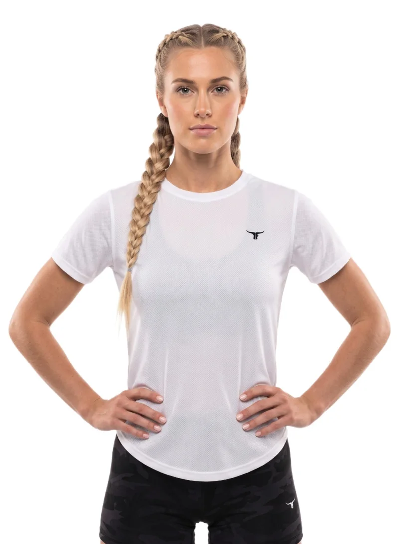 Thugfit Whirlwind Ladies Tshirt White