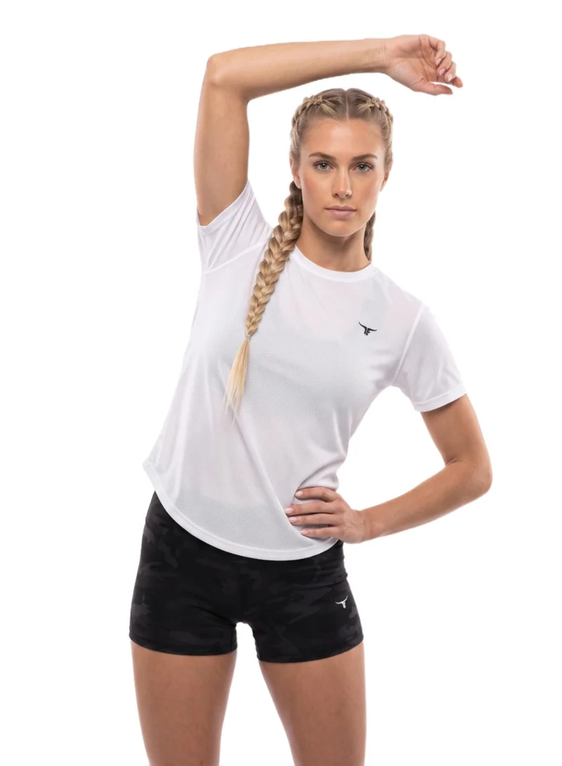 Thugfit White Whirlwind Ladies Tshirt White for Women | Best Price UAE