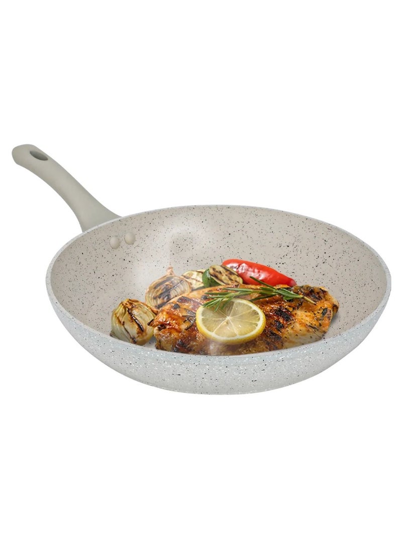 Rocky Creamy Granite Frying Pan 28Cm - pzsku/ZCFF2F2E1462A4B8B8D5CZ/45/_/1678698921/83a808eb-70a4-4643-8569-f3a69456a62f