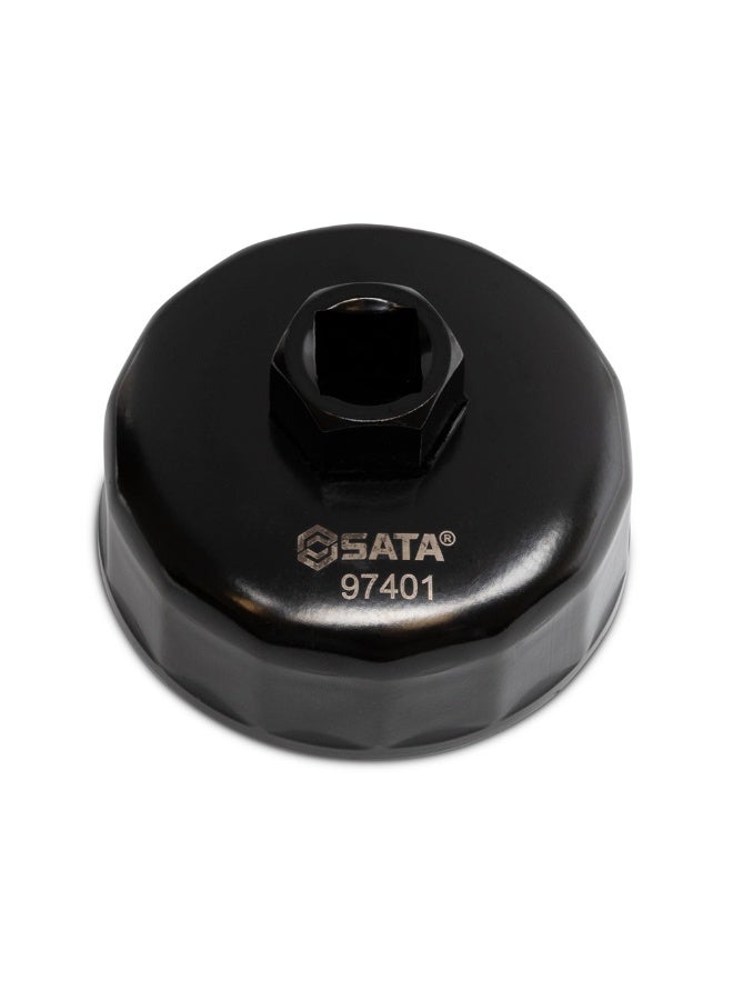 SATA ST97404ST End Cap Oil Filter Wrench 76mm - Image 1