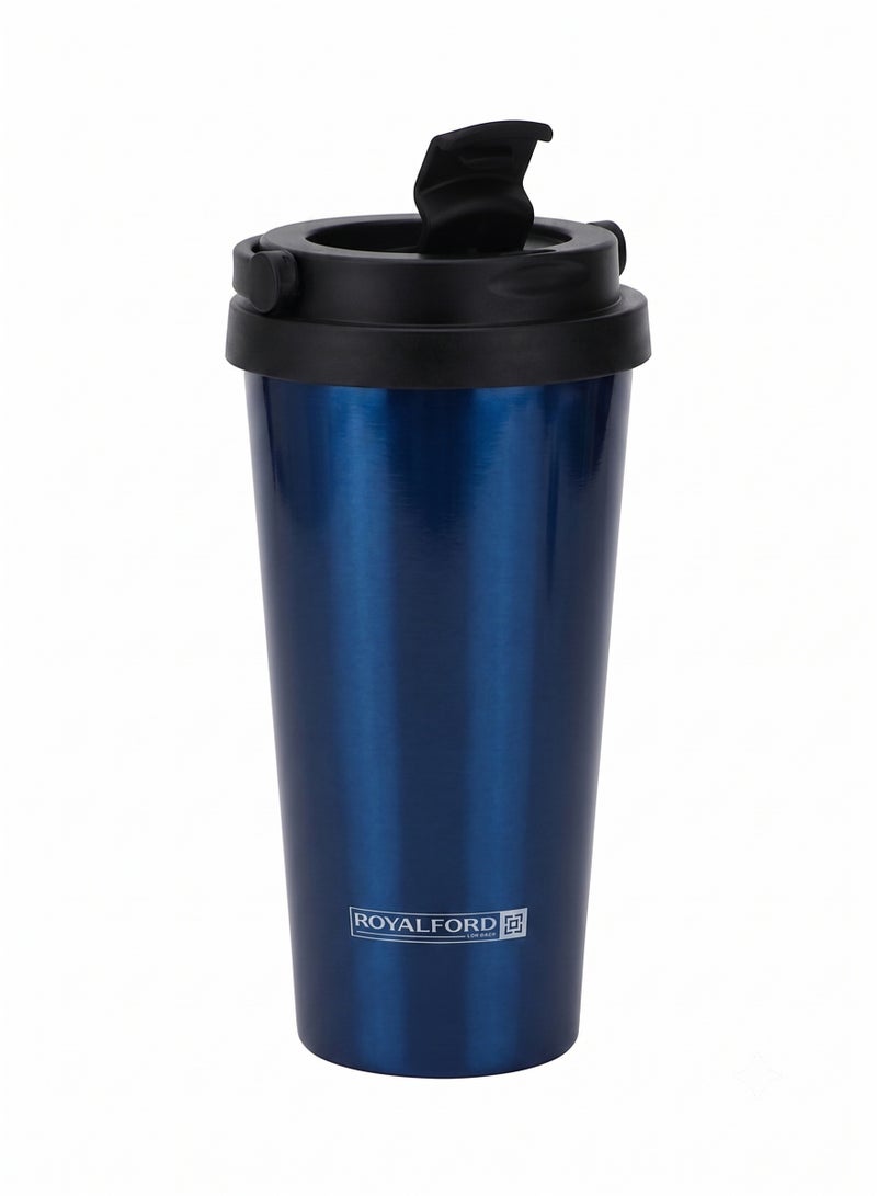 Royalford Stainless Steel Vacuum Tumbler Color Assorted multicolour 450ml - Image 4