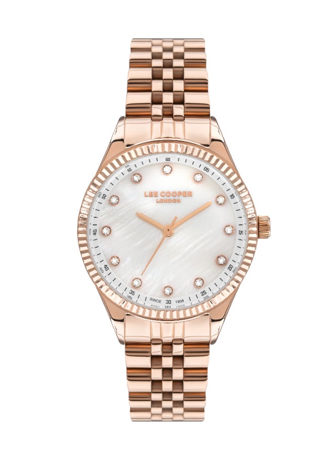 Lee Cooper - Women's Analog Metal Wrist Watch LC07310.420 - 35 Mm - Image 1