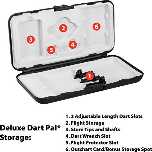Viper Bobcat Adjustable Weight Soft Tip Darts with Storage/Travel Case: Black Coated Brass, Purple Rings, 16-19 Grams - Image 5