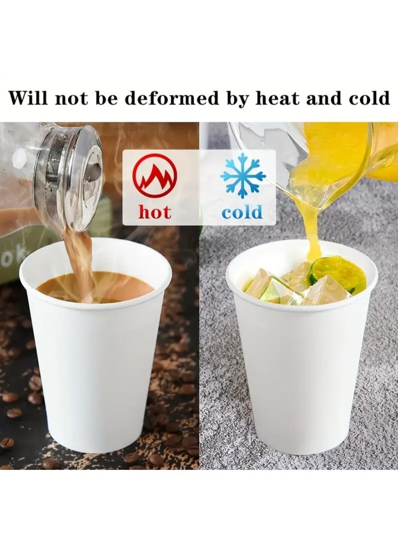 هانا أكواب ورقية بيضاء 8 أونصة، 50 قطعة - Image 2