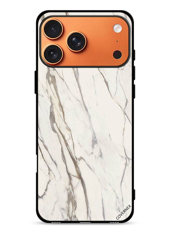 Covernex Apple iPhone 17 Pro Max Protective Case Cover Marble Design Pattern - Image 1