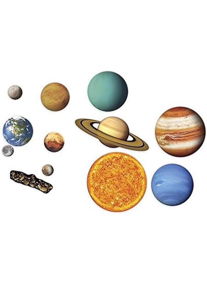 Learning Resources Giant Magnetic Solar System Whiteboard Display 12 Piece Set Ages 5 Plus  - Image 3