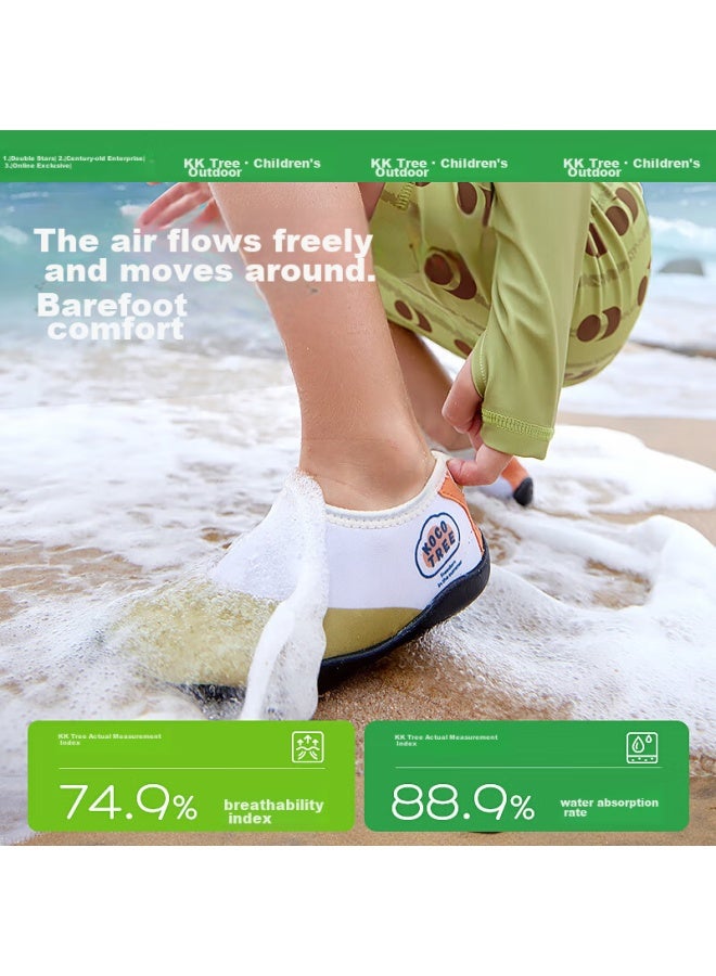 Kocotreekk Children's Beach Shoes, Non-slip, Cut-resistant, For Boys And Girls, River Tracing Shoes, Skin-friendly, Seaside Baby Swimming And Snorkeling Shoes - Image 4