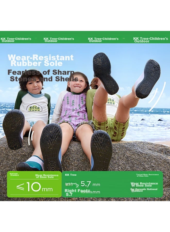 Kocotreekk Children's Beach Shoes, Non-slip, Cut-resistant, For Boys And Girls, River Tracing Shoes, Skin-friendly, Seaside Baby Swimming And Snorkeling Shoes - Image 5