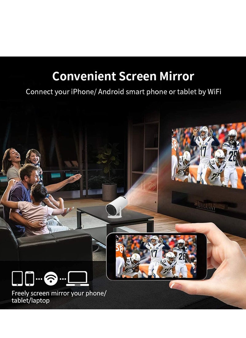 Generic HY300 Android 5G Wifi Smart Portable Projector 1280 720P Full HD Office Home Theater Video Mini Projector Optical specifications  - Image 5