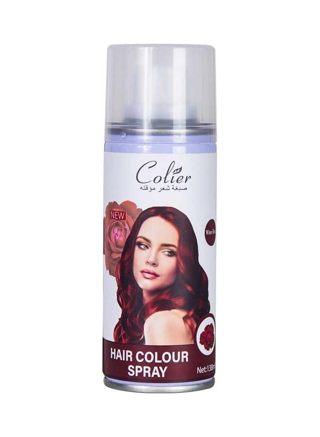 Hair Colouring Spray Wine Red 138ml