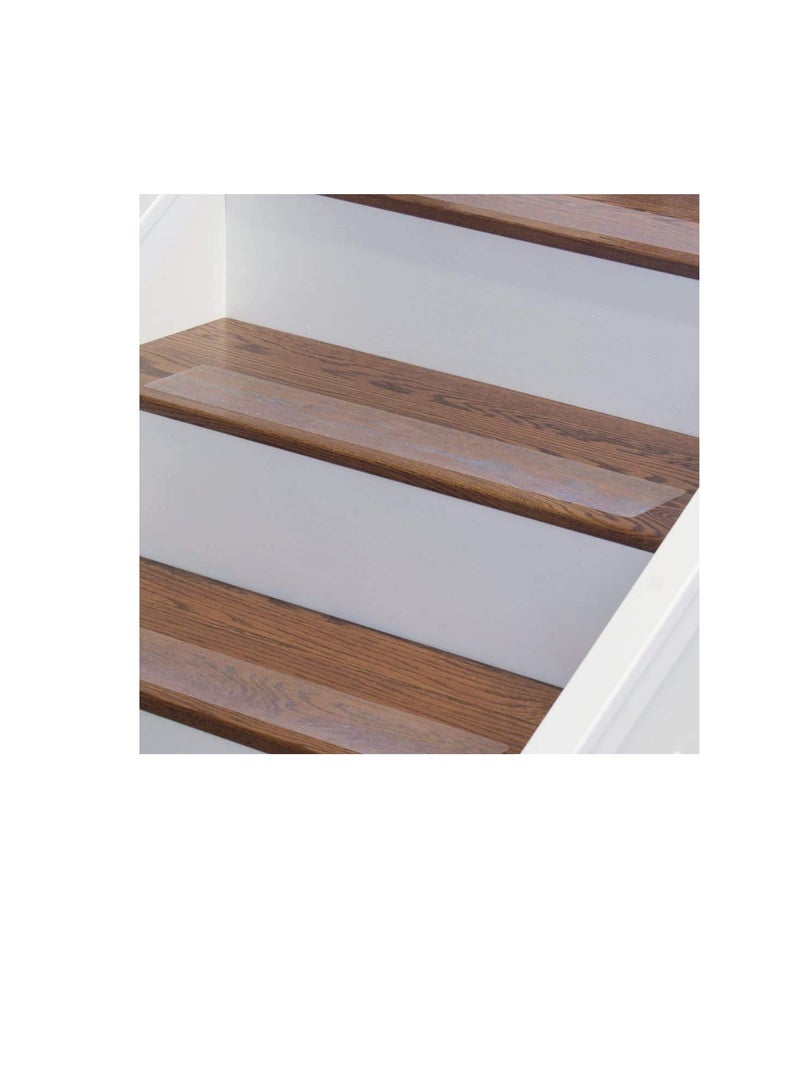 Wellmade Anti Slip Skid Strips Tapes Increase Traction on Smooth Surface Prevent Slippage Effectively Made with Natural Minerals Indoor & Outdoor 1 inch x 60 feet Clear - Image 3