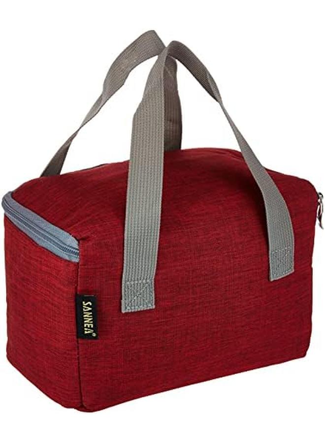 سانيا حقيبة غداء معزولة ومبردة باللون الأحمر Bd Clr 1010 - Image 2