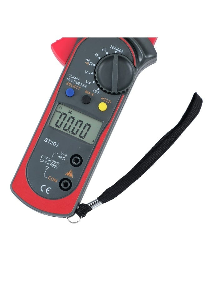 Apluynm Multimeter Digital, Digital Clamp,Multimeter Digital Tester, 600V DC/AC Voltmeter, AC 400A Ammeter, 20MΩ Resistance Meter, Convenient and Portable Universal Meter - Image 3