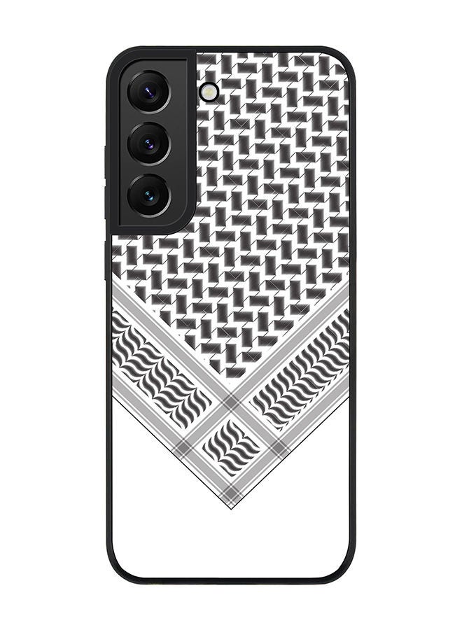 Stylizedd Rugged Black edge case for Samsung Galaxy S21 5G Slim fit Soft Case Flexible Rubber Edges Anti Drop TPU Gel Thin Cover - Victory Shemag(Black) - Image 1