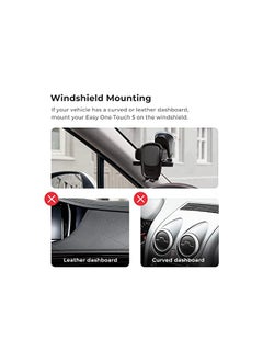 iOttie Iottie Easy One Touch 5 Dash & Windshield Mount, Black  - Image 5