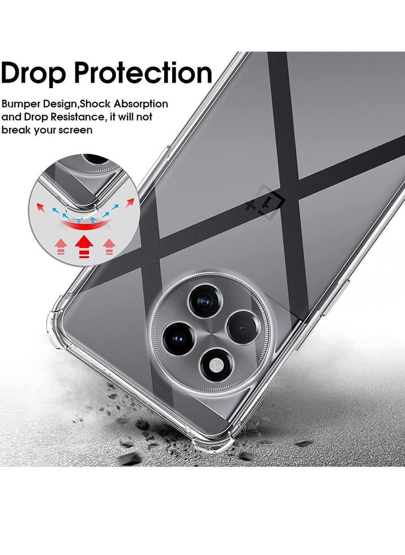 erorex - Privacy Screen Protector for Oneplus 11 with Clear Case Anti Spy Soft Replacement with Crystal Case Anti Peeing Full Adhesive Flexible Film with Transparent Cover - Image 1