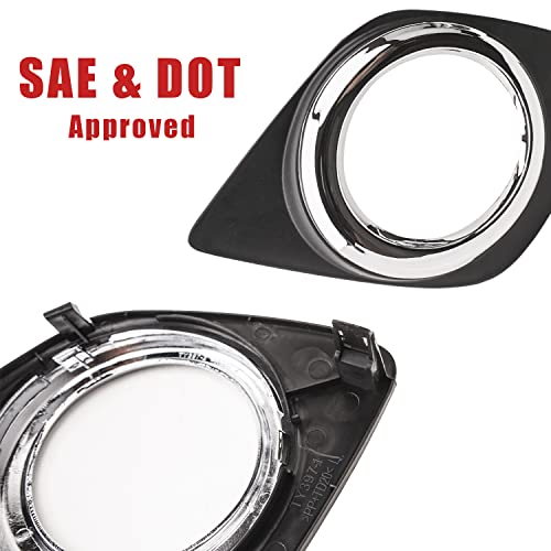 DLAA Fog Lights For Toyota RAV4 2009 2010 2011 2012 Front Fog Lamps Kit Car Styling Spot Light With Cables, Clear Lens - 1 Pair - Image 5