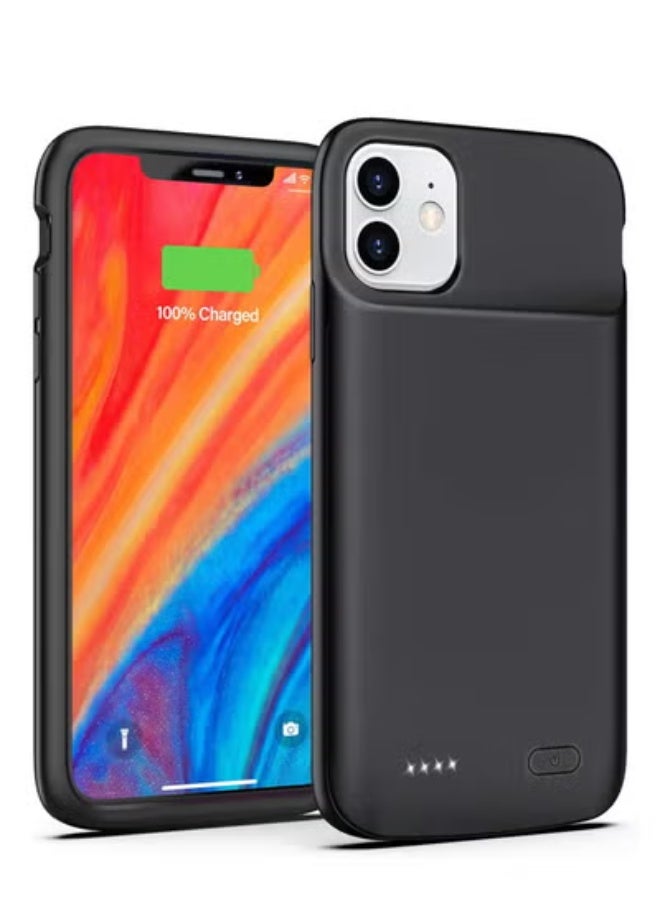 GULFLINK Battery Case for iPhone 11 5000mAh Slim Portable Protective Charging Case Rechargeable Charger Case - Image 1