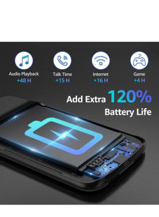GULFLINK Battery Case for iPhone 11 5000mAh Slim Portable Protective Charging Case Rechargeable Charger Case - Image 2