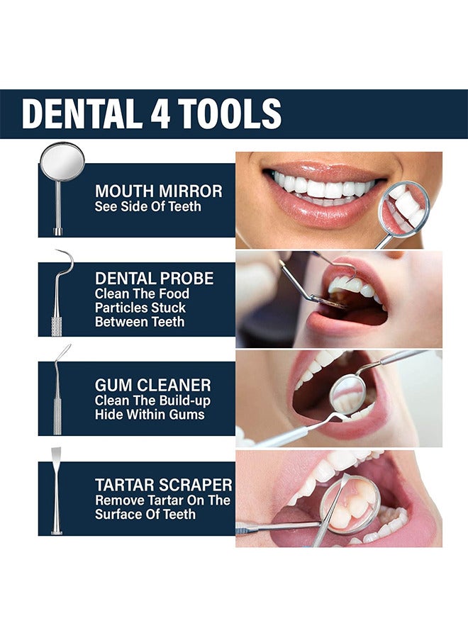 EELHOE Temporary Teeth Repair Kit, Tooth Repair Kit For Missing Teeth, Cavity Filler For Teeth, Temp Tooth Beads With 4 Dental Tools, Repair Missing Or Broken Teeth, Snap On Instant And Confident Smile - Image 4