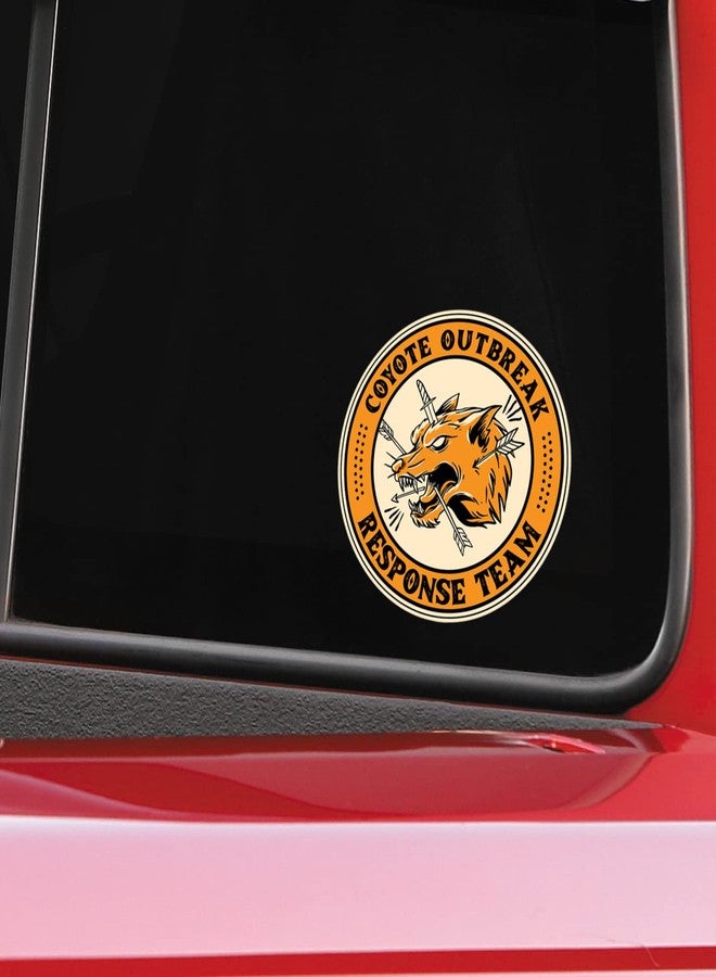 KCD Wildlife Hunting Stickers Set - Deer, Hog, Duck, Coyote and Pheasant - Decals for Hunting Enthusiasts - Decals are 5.5 Inches (Coyote Outbreak) - Image 4