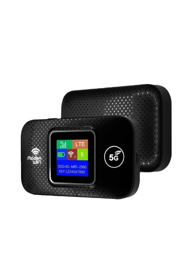 4G mobile WiFi router 150Mbps high-speed portable Eurasian travel USB-powered WiFi modem with SIM card slot, up to 10 devices can be shared - Image 1