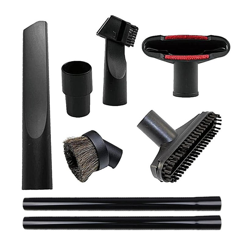ANBOO Vacuum Attachments Compatible with Shop Vac Accessories 1 14 Vacuum Cleaners Accessories Vacuum Extension Wand 8 Packs