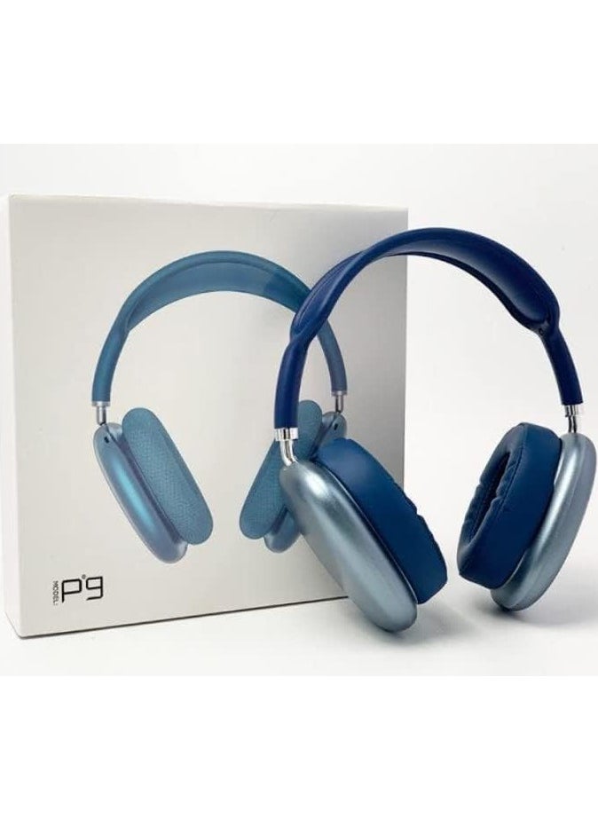 Generic - "Premium P9 Over-Ear Wireless Bluetooth Headphones - Noise Cancelling, Hi-Fi Stereo Sound, Sport Headset with Microphone, Good for All Phones for Enhanced Music and Calls" - Image 1