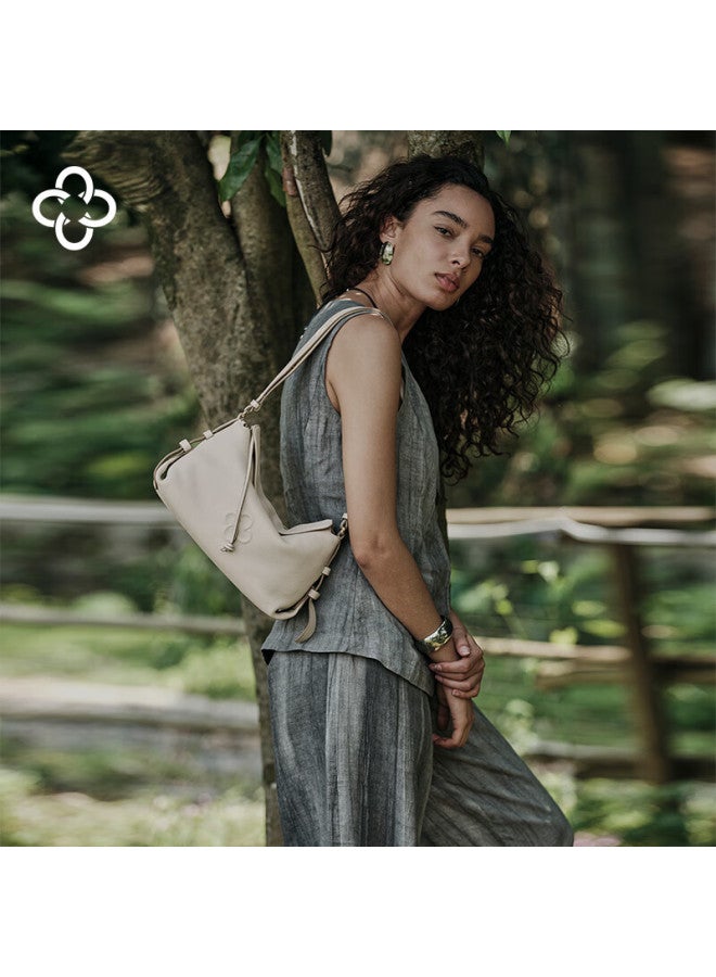 Cassile Women's Handbag, Underarm Bag, Lambskin Commuter Light Luxury Hobo Bag, Light Luxury Tote Bag, Birthday And New Year Gift - Image 2