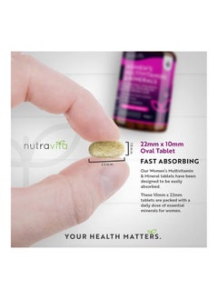 Nutravita Women's Multivitamins Hyaluronic Acid - 180 Vegan Tablets  - Image 3